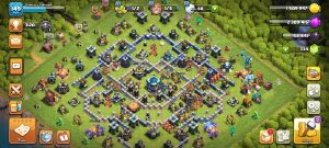 خرید اکانت کلش اف کلنز تانهال 13 لول 149 کد 13801