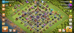 خرید اکانت کلش اف کلنز تانهال 15 لول 147 کد 13837