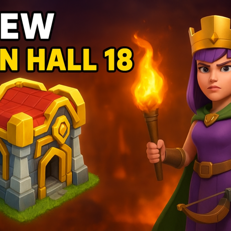 تغییرات بزرگ کلش آف کلنز و معرفی تان هال 18 (Town Hall 18) 1 تغییرات بزرگ کلش آف کلنز و معرفی تان هال 18 (Town Hall 18)