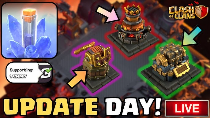 آپدیت ژوئن ۲۰۲۵ کلش؛ جادوی Ice Block، Crafted Defenses و تغییرات بزرگ"