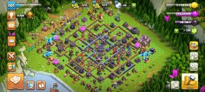خرید اکانت کلش اف کلنز تانهال 15 لول 205 کد 13961