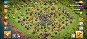 خرید اکانت کلش اف کلنز تانهال 12 لول 90 کد 13978