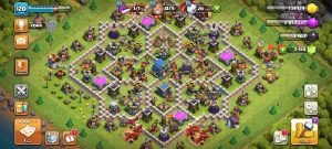 خرید اکانت کلش اف کلنز تانهال 13 لول 130 کد 13994