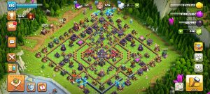 خرید اکانت کلش اف کلنز تانهال 15 لول 196 کد 13992