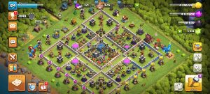 خرید اکانت کلش اف کلنز تانهال 12 لول 125 کد 13880