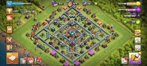 خرید اکانت کلش اف کلنز تانهال 13 لول 153 کد 13898
