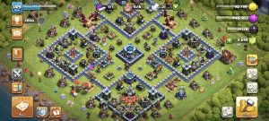 خرید اکانت کلش اف کلنز تانهال 13 لول 149 کد 13905