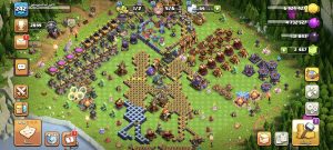 خرید اکانت کلش اف کلنز تانهال 16 لول 242 کد 13916