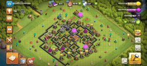 خرید اکانت کلش اف کلنز تانهال 8 لول 66 کد 13923