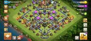 خرید اکانت کلش اف کلنز تانهال 17 لول 193 کد 13969