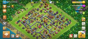 خرید اکانت کلش اف کلنز تانهال 16 لول 211 کد 13909