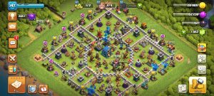خرید اکانت کلش اف کلنز تانهال 12 لول 147 کد 13962