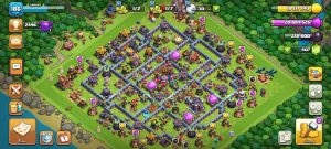 خرید اکانت کلش اف کلنز تانهال 15 لول 186 کد 13968