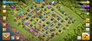 خرید اکانت کلش اف کلنز تانهال 12 لول 131 کد 13988
