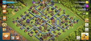 خرید اکانت کلش اف کلنز تانهال 15 لول 159 کد 14014