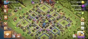 خرید اکانت کلش اف کلنز تانهال 12 لول 123 کد 14025