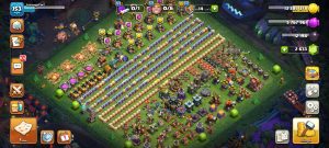 خرید اکانت کلش اف کلنز تانهال 17 لول 153 کد 14040