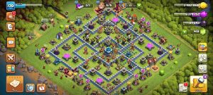 خرید اکانت کلش اف کلنز تانهال 13 لول 130 کد 14054