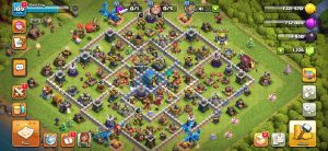 خرید اکانت کلش اف کلنز تانهال 12 لول 109 کد 14067