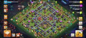 خرید اکانت کلش اف کلنز تانهال 15 لول 198 کد 14076