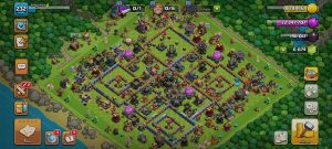 خرید اکانت کلش اف کلنز تانهال 17 لول 232 کد 14090