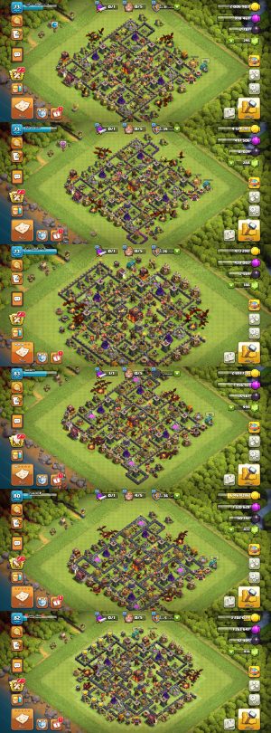 خرید اکانت کلش اف کلنز تانهال 10 لول 83 کد 14016