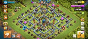 خرید اکانت کلش اف کلنز تانهال 12 لول 108 کد 14026