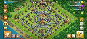 خرید اکانت کلش اف کلنز تانهال 14 لول 147 کد 14031