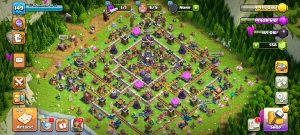 خرید اکانت کلش اف کلنز تانهال 15 لول 149 کد 14043