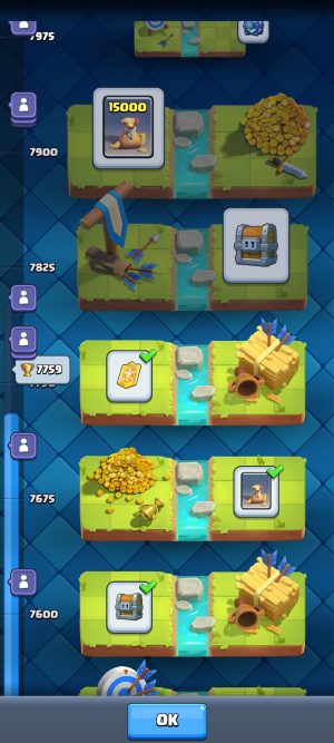 خرید اکانت کلش رویال لول 14 کد 30376