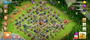 خرید اکانت کلش اف کلنز تانهال 16 لول 118 کد 14126