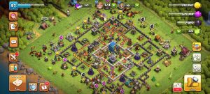 خرید اکانت کلش اف کلنز تانهال 12 لول 87 کد 14125