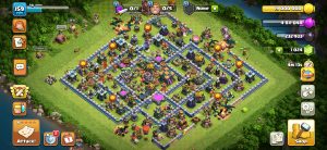 خرید اکانت کلش اف کلنز تانهال 14 لول 159 کد 14022
