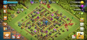 خرید اکانت کلش اف کلنز تانهال 12 لول 71 کد 14032
