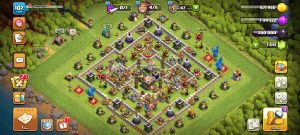 خرید اکانت کلش اف کلنز تانهال 12 لول 123 کد 14018
