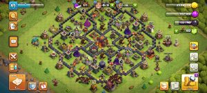 خرید اکانت کلش اف کلنز تانهال 10 لول 65 کد 14019