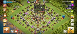 خرید اکانت کلش اف کلنز تانهال 11 لول 109 کد 14023