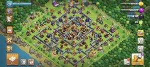 خرید اکانت کلش اف کلنز تانهال 16 لول 210 کد 14036