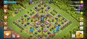 خرید اکانت کلش اف کلنز تانهال 12 لول 127 کد 14034