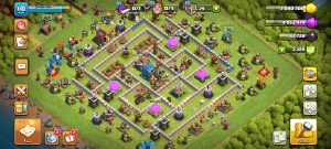 خرید اکانت کلش اف کلنز تانهال 12 لول 111 کد 14035