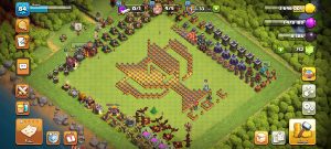 خرید اکانت کلش اف کلنز تانهال 10 لول 84 کد 14049