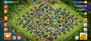 خرید اکانت کلش اف کلنز تانهال 14 لول 138 کد 14047