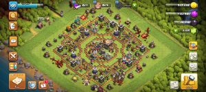 خرید اکانت کلش اف کلنز تانهال 11 لول 105 کد 14068