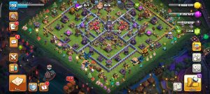 خرید اکانت کلش اف کلنز تانهال 15 لول 198 کد 14094