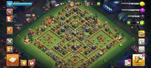 خرید اکانت کلش اف کلنز تانهال 14 لول ۲۰۱ کد 14081
