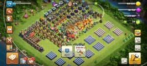 خرید اکانت کلش اف کلنز تانهال 14 لول 175 کد 14092