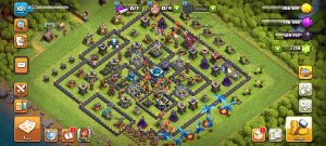 خرید اکانت کلش اف کلنز تانهال 13 لول 101 کد 14111