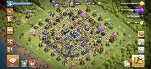 خرید اکانت کلش اف کلنز تانهال 13 لول 126 کد 14057