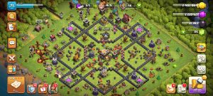 خرید اکانت کلش اف کلنز تانهال 11 لول 71 کد 14061