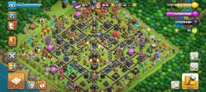 خرید اکانت کلش اف کلنز تانهال 17 لول 263 کد 14120